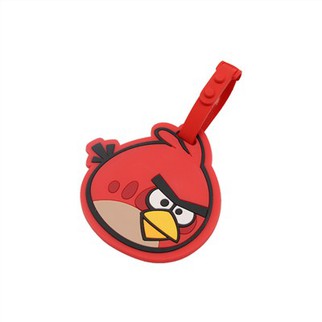 3D Karikatür Hayvan Yumuşak PVC Bagaj Etiketi