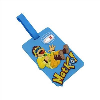 Seyahat 2D Yumuşak PVC Bagaj Etiketi